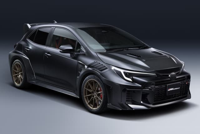 Toyota GRMN Corolla exterior and interior gallery