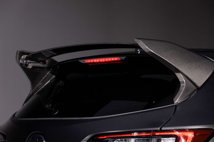 Toyota Corolla GRMN wing