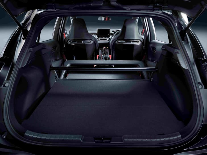 Toyota Corolla GRMN boot space