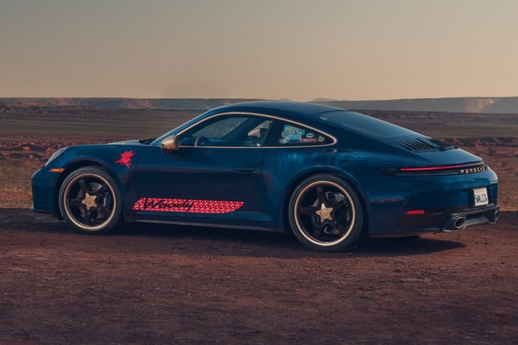 Porsche 911 Carrera T Inspired by Woody rear quarter static