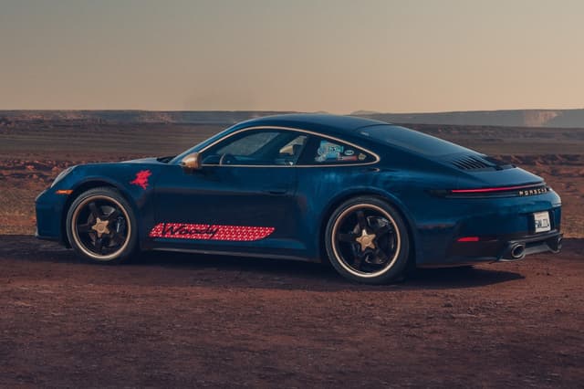 Porsche 911 Carrera T Inspired by Woody rear quarter static