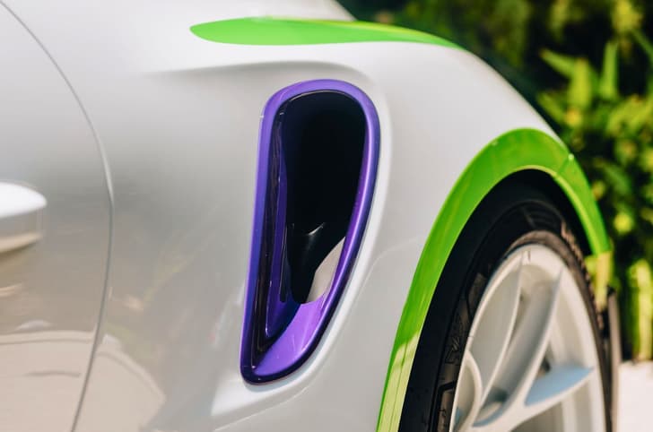 Porsche 911 GT3 RS Buzz Lightyear side air intake