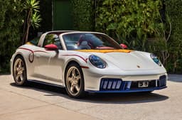 Porsche 911 Targa 4 GTS inspired by Jessie front quarter