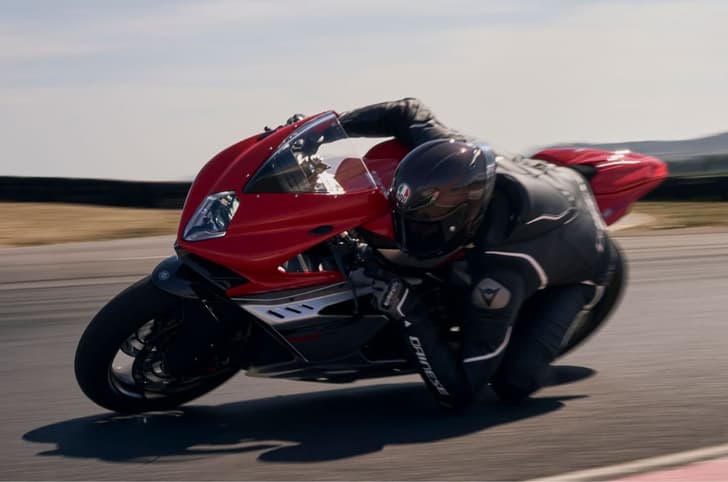 MV Agusta F3 RR cornering shot
