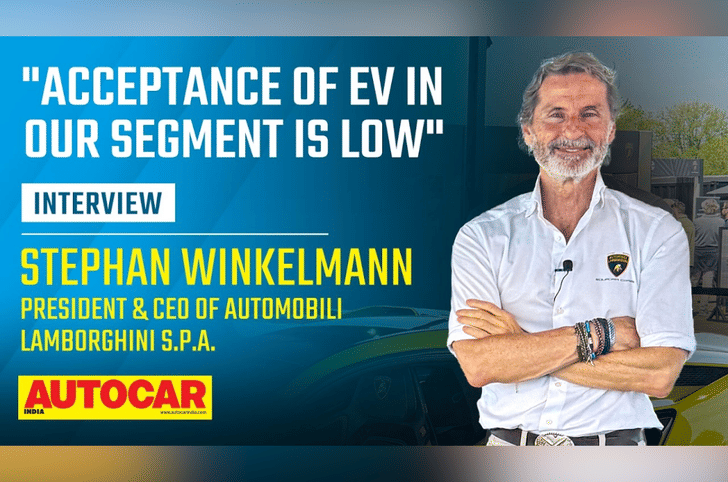 Stephan Winkelmann on Lamborghini's EV plan, India market potential and more