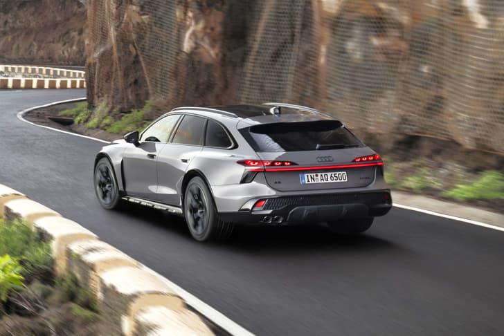 2026 audi a6 allroad on road