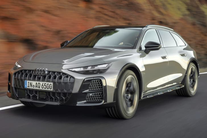 2026 audi a6 allroad on road
