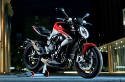 MV Agusta Brutale RR Ottantesimo front three quarter