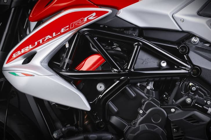 MV Agusta Brutale RR Ottantesimo steel-trellis frame