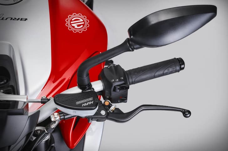MV Agusta Brutale RR Ottantesimo clutch lever