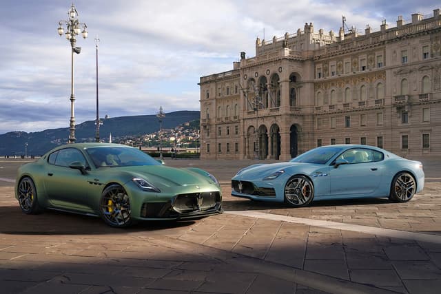 2026 maserati granturismo in city