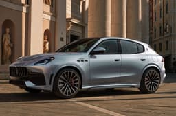 2026 Maserati Grecale facelift front three quarter