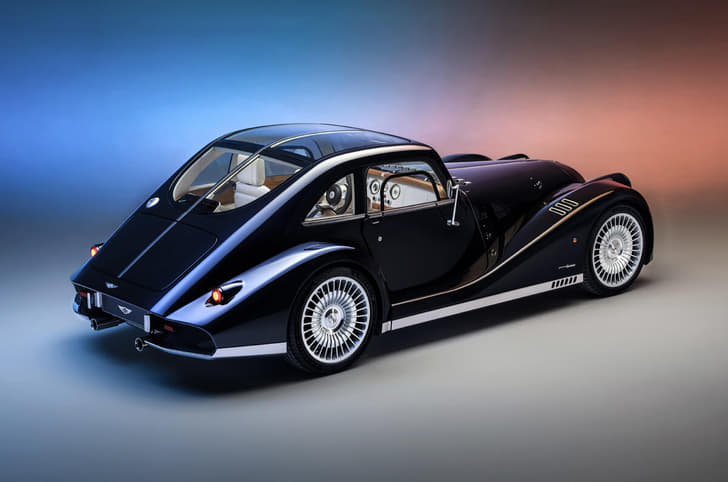 Morgan Midsummer Coupe rear quarter static