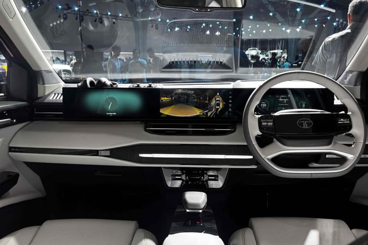 Tata Sierra EV interior
