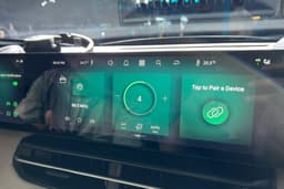 Tata Sierra EV infotainment system