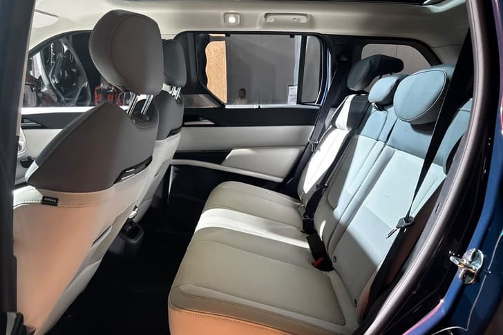 Tata Sierra EV rear seats