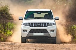 mahindra bolero neo+ on dirt track
