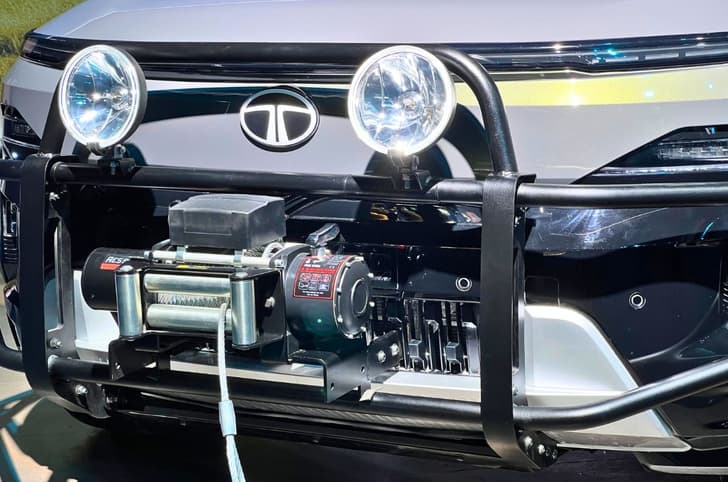 Tata Sierra EV Sanctuary Edition front bumper