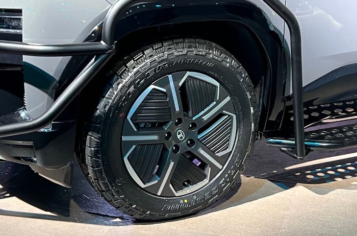 Tata Sierra EV Sanctuary Edition wheels