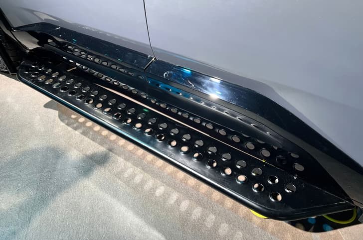 Tata Sierra EV Sanctuary Edition side steps