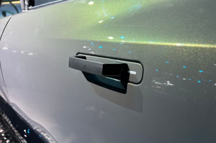 Tata Sierra EV Sanctuary Edition door handle