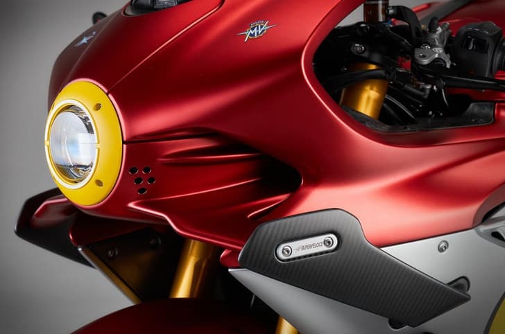 MV Agusta Superveloce 1000 AGO headlight