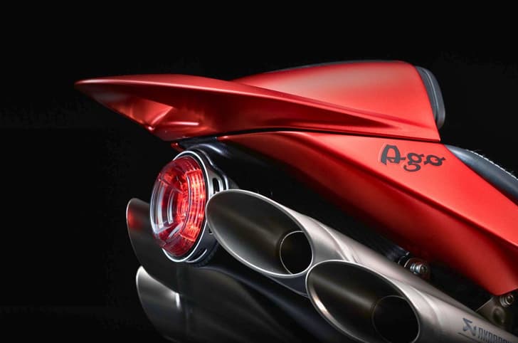 MV Agusta Superveloce 1000 AGO tailight