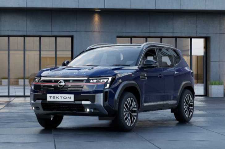 nissan tekton indigo blue dual tone