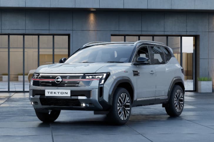 nissan tekton blade silver dual tone