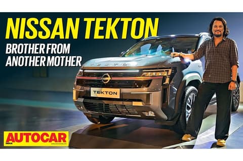 Nissan Tekton walkaround video