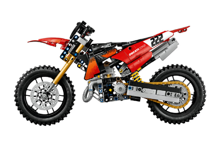 Lego Ducati Desmo 450MX image gallery
