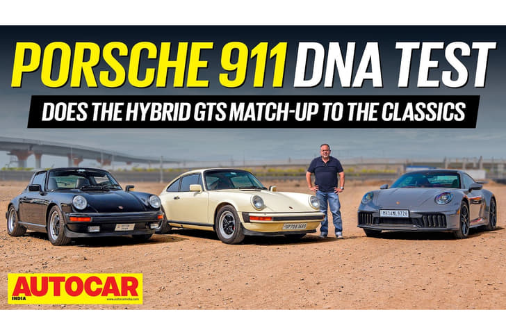 Evolution of the Porsche 911 video