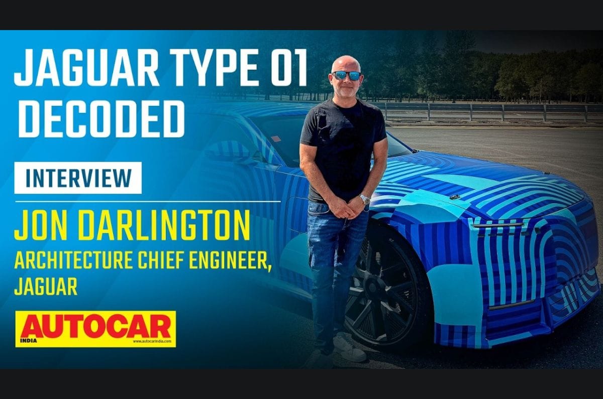 Jaguar Type 01 development interview video
