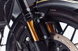 Royal Enfield Shotgun 650 Rough Crafts Edition front suspension