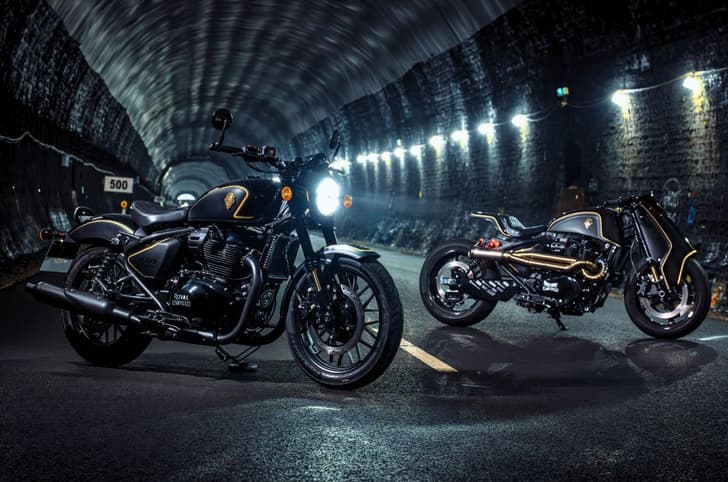 Royal Enfield Shotgun 650 Rough Crafts Edition thematic shot
