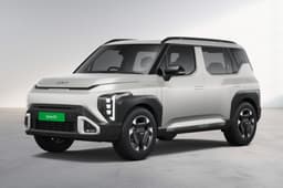 Kia Syros EV's Ivory Silver Matte colour.