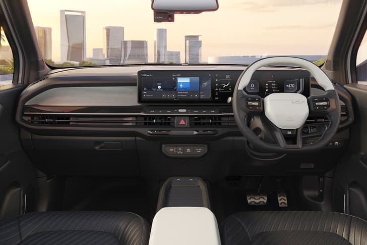 kia syros ev in studio