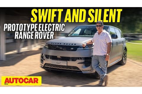 Range Rover Sport EV Prototype first drive video