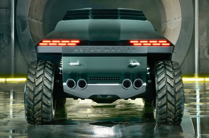 Aston Martin Dreadnought SUV rear image static
