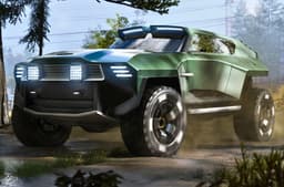 Aston Martin Dreadnought SUV driving