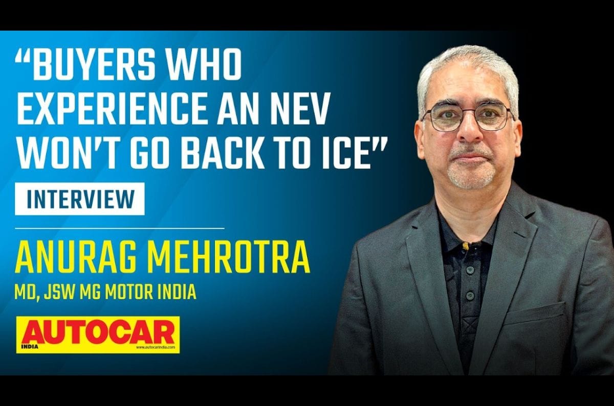 Anurag Malhotra MD JSW MG Motor India interview with Autocar India