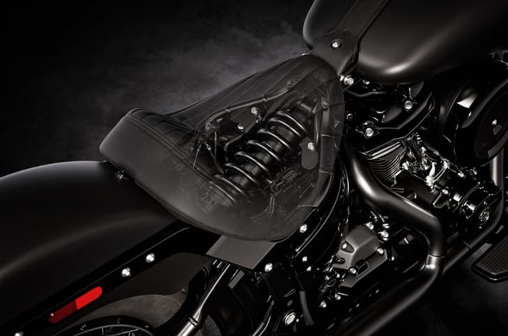 Harley Davidson Deadwood rear suspension