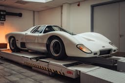 mclaren m6gt in studio