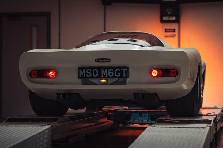 mclaren m6gt in studio