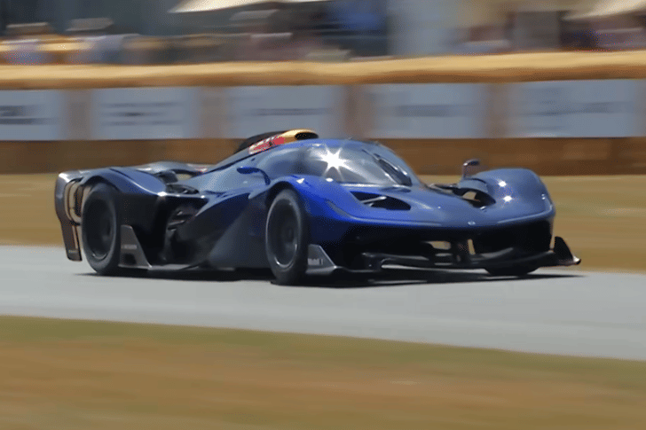 red bull rb17 on goodwood hill climb
