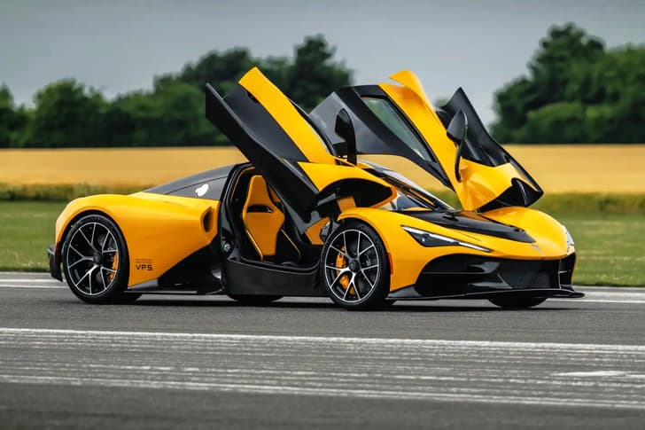 zenvo aurora on runway