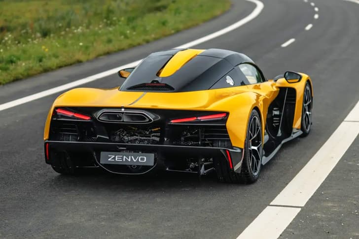 zenvo aurora on runway
