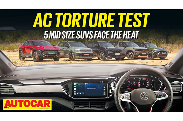 2026 midsize SUV AC test comparison video AC test