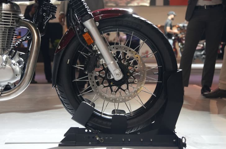 Honda CB500 cross-spoke wheels