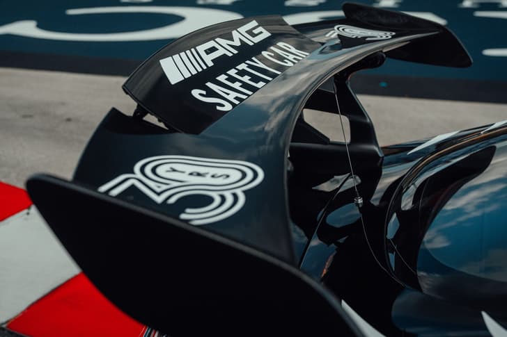 Mercedes-AMG GT 63 Pro F1 safety car on track